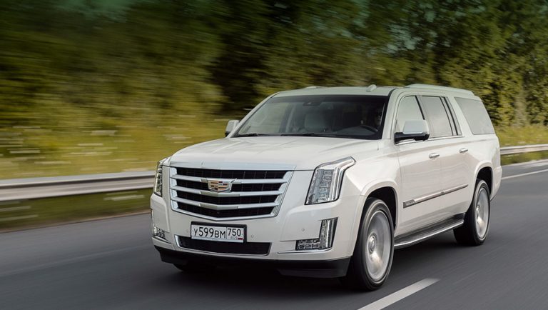 Cadillac escalade в пленке